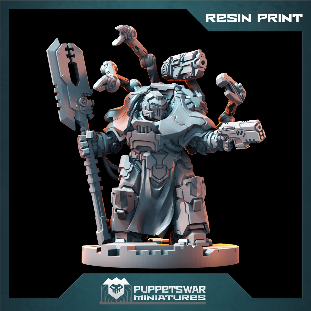 Knight Strikers Engineer (3D Resin Print)
