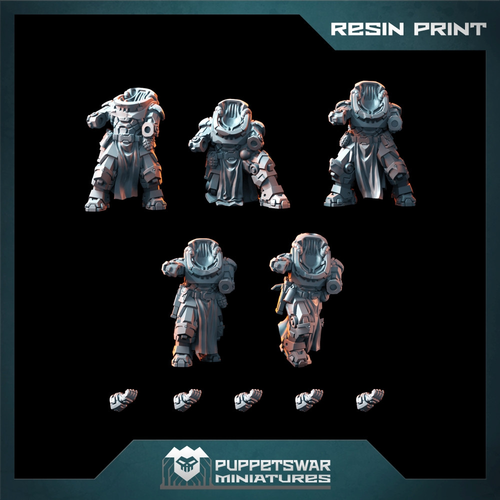 Knight Prime Recon Gunners Bodies
