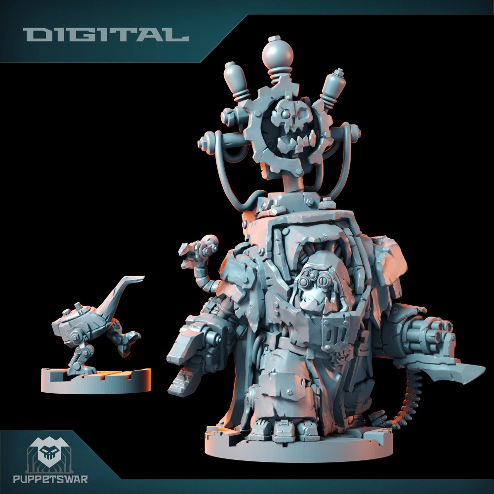 Orcanicus Engineer in Buster Armour (Digital Product)