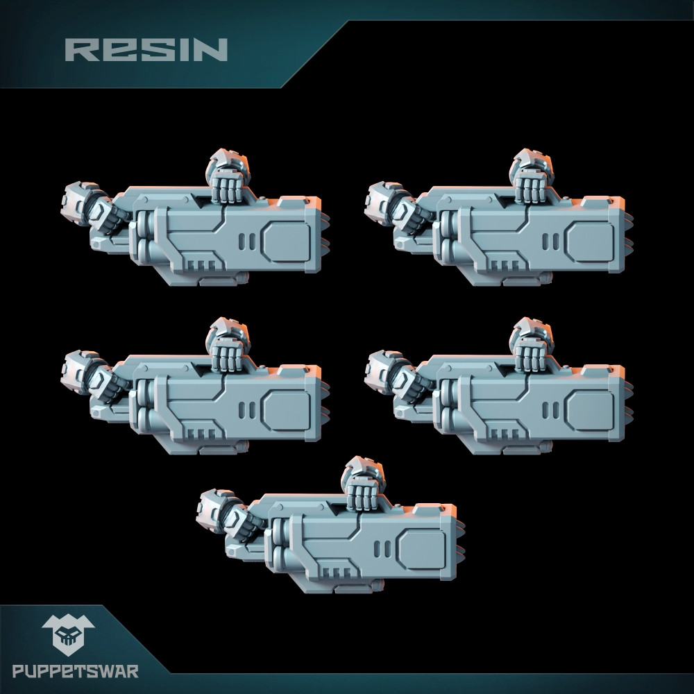 Heavy Prime Gunners Missile Launchers