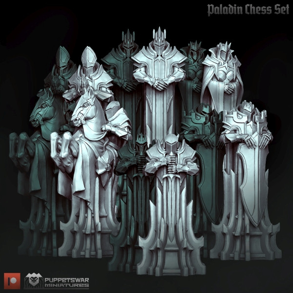 Paladin Chess Set (Digital Product)