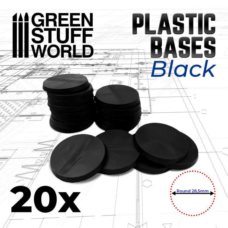 Plastic Bases - Round 28.5mm