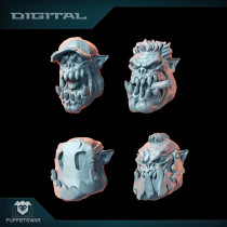 Orc O-Team Heads (Digital Product)
