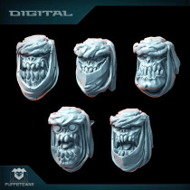 Desert Orcs Heads (Digital Product)