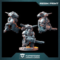 Heavy Gunners Set B (3D Resin Print)
