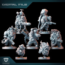 Orc Flesh Busters Team (Digital Product)