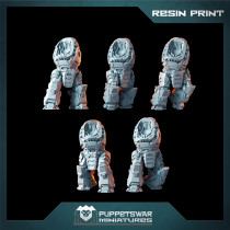 Heavy Prime Strikers Bodies v2 (3D Resin Print)