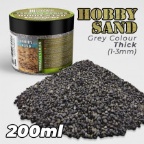 Thick Hobby Sand 200ml - Grey
