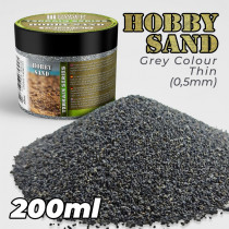 Thin Hobby Sand 200ml - Grey
